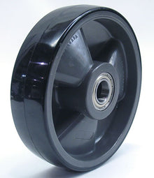 CR 82274-1-ST, Steer Wheel Assy - 25mm Bearing ID Tread: Poly, Hub: Nylon 