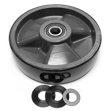 PC S0014010028-ST, Steer Wheel Assy - 20mm Bearing ID Tread: Poly, Hub: Nylon 