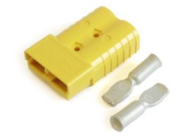RA 590-725, Battery Connector Assy 350 amp 2/0 (Yellow)