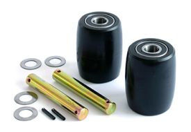 GWK-HY55N-LW, Load Wheel Kit, (2) Nylon Load Roller Assemblies,-W/ Bearings, Axles and Fasteners Fits Hyster Model HY55 