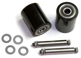 GWK-3KR84-LW, Load Wheel Kit: 2 Load Roller Assy, W/ Bearings, Axles and Fasteners
